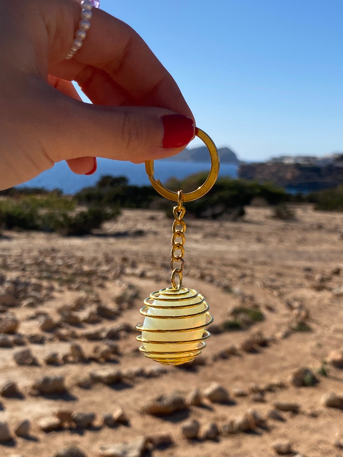 Key ring - SUNRISE OPALITE
