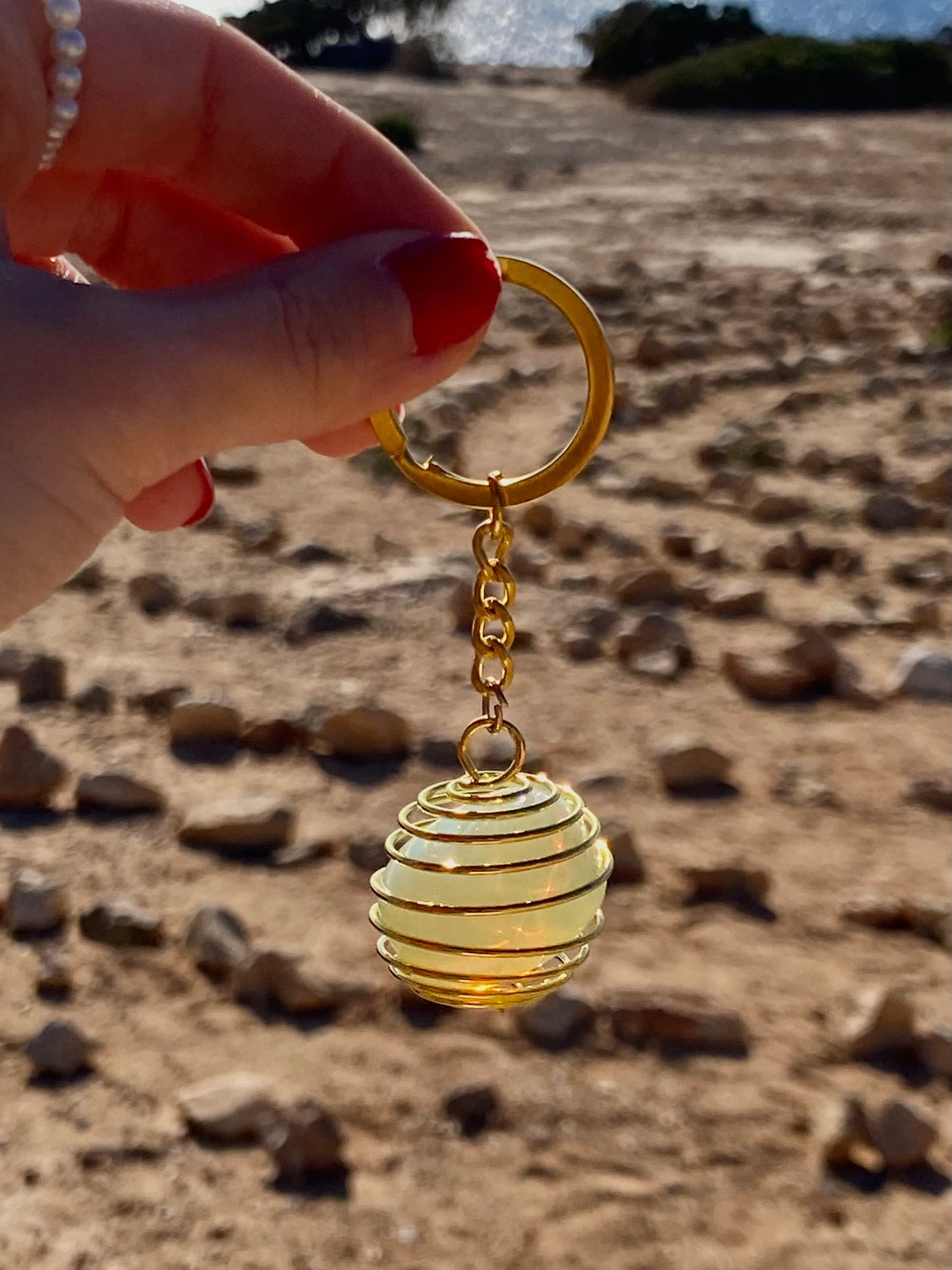 Key ring - SUNRISE OPALITE
