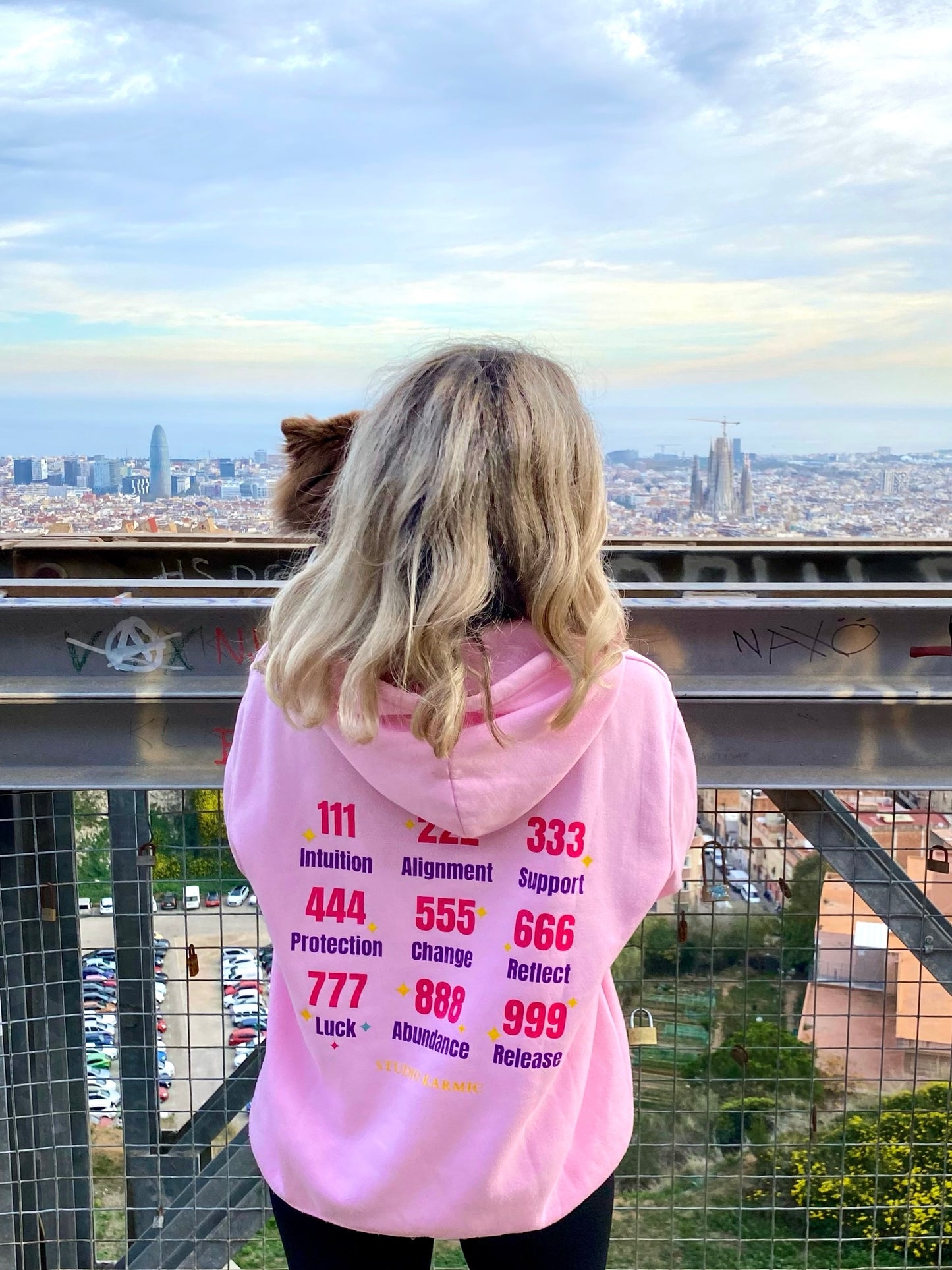 Pink Hoodie | Angel Numbers ✨Limited Edition✨
