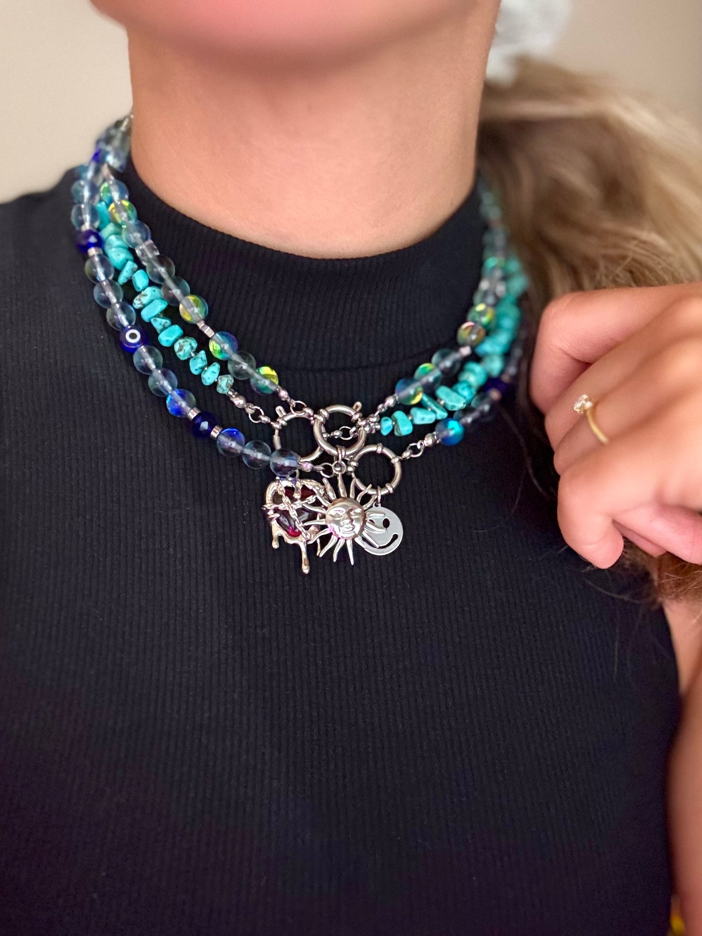 Necklace - BLUE POTION