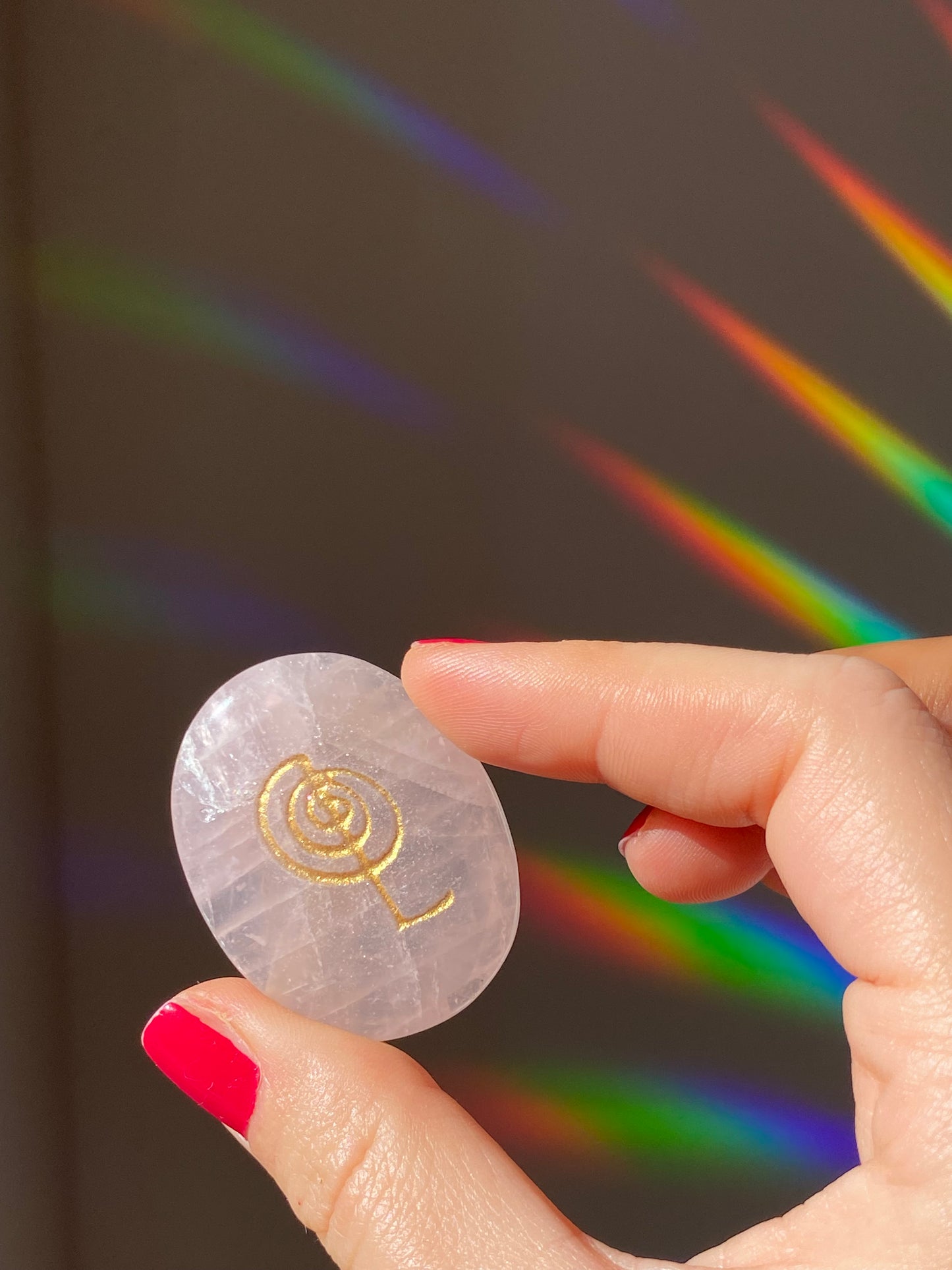 Reiki KIT - 4 engraved quartz