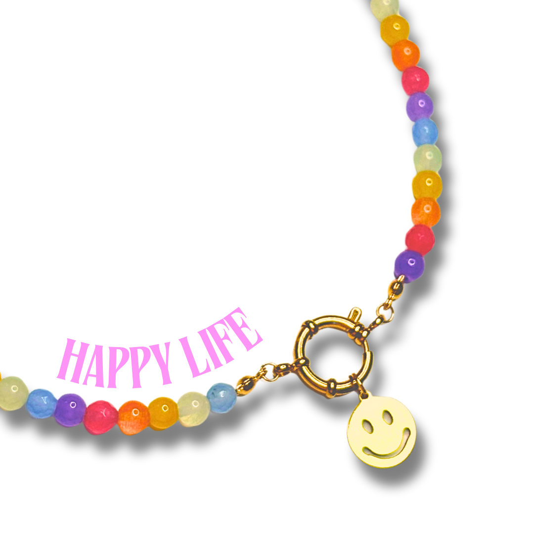 Necklace - HAPPY LIFE