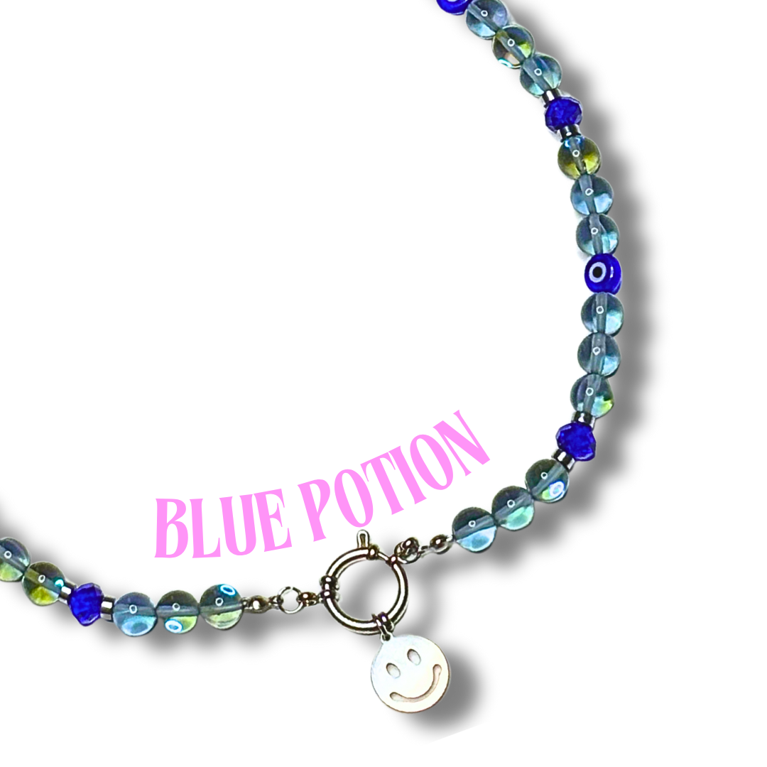 Necklace - BLUE POTION