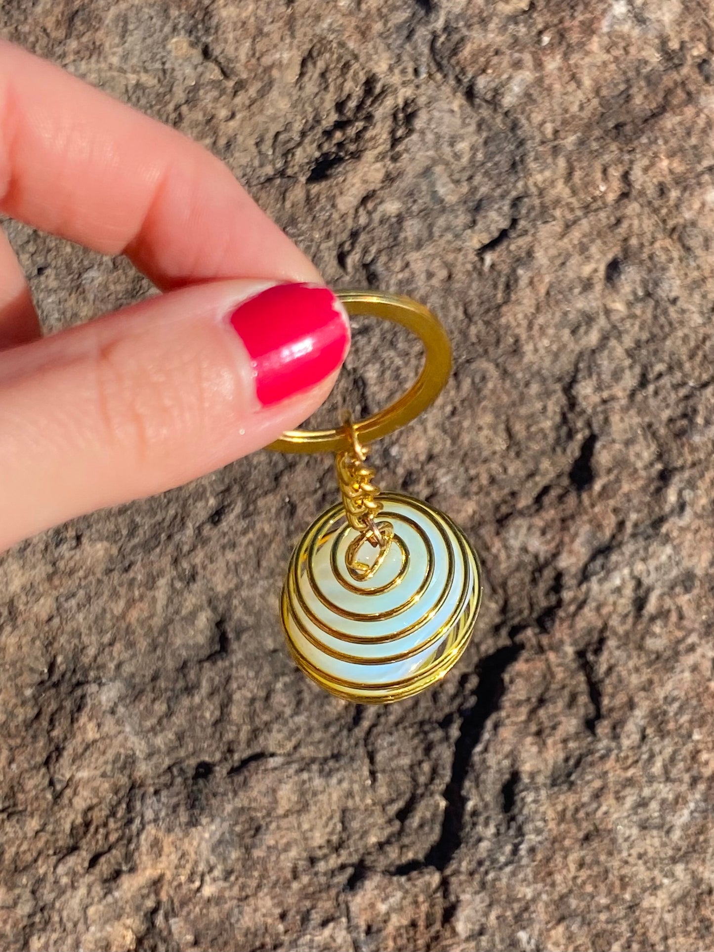 Key ring - SUNRISE OPALITE