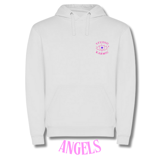 Hoodie Blanc | Angel Numbers
