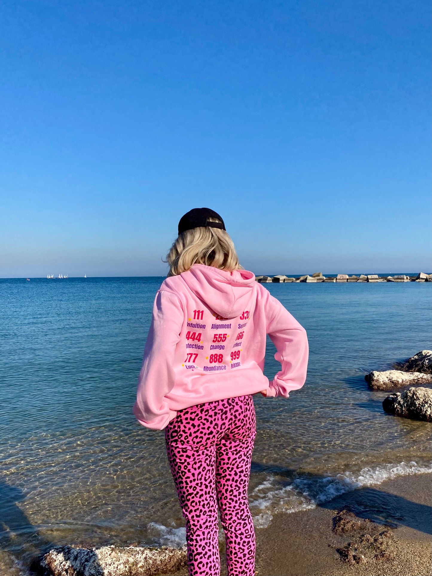 Pink Hoodie | Angel Numbers ✨Limited Edition✨