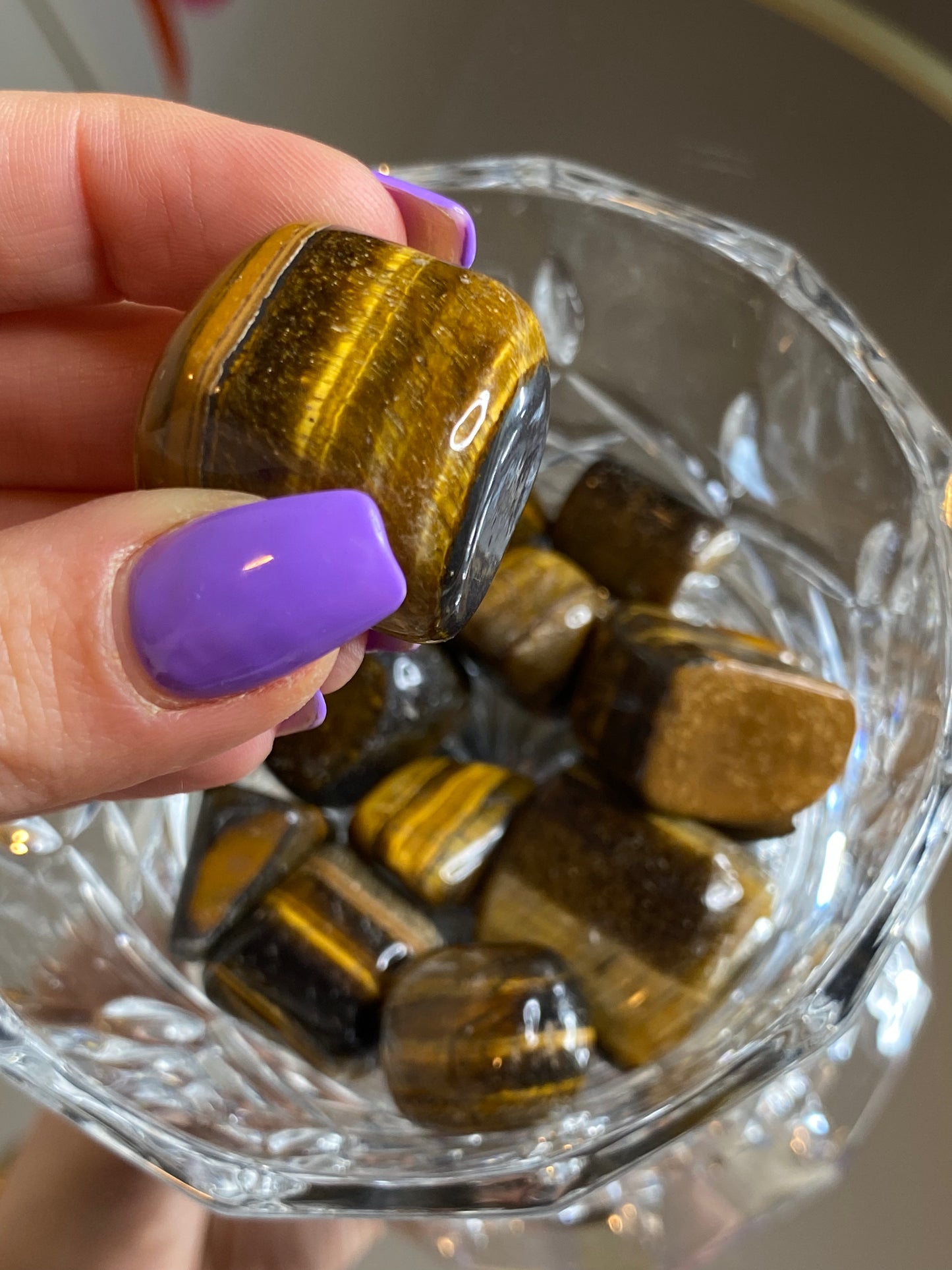 Tiger Eye - Rolled Stone