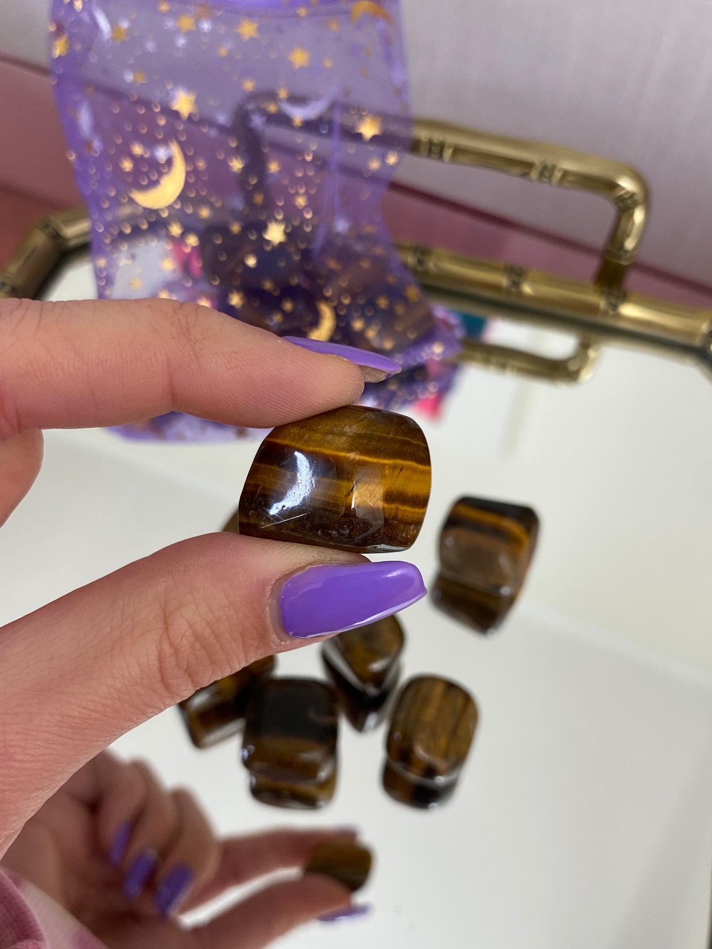 Tiger Eye - Rolled Stone