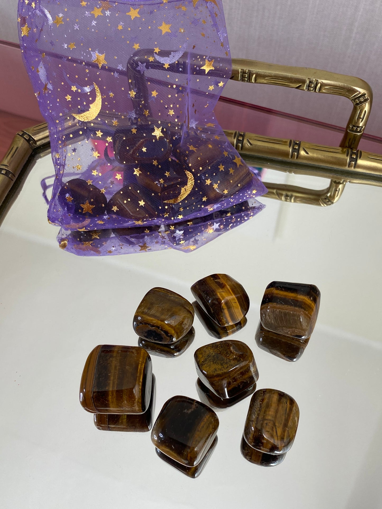 Tiger Eye - Rolled Stone