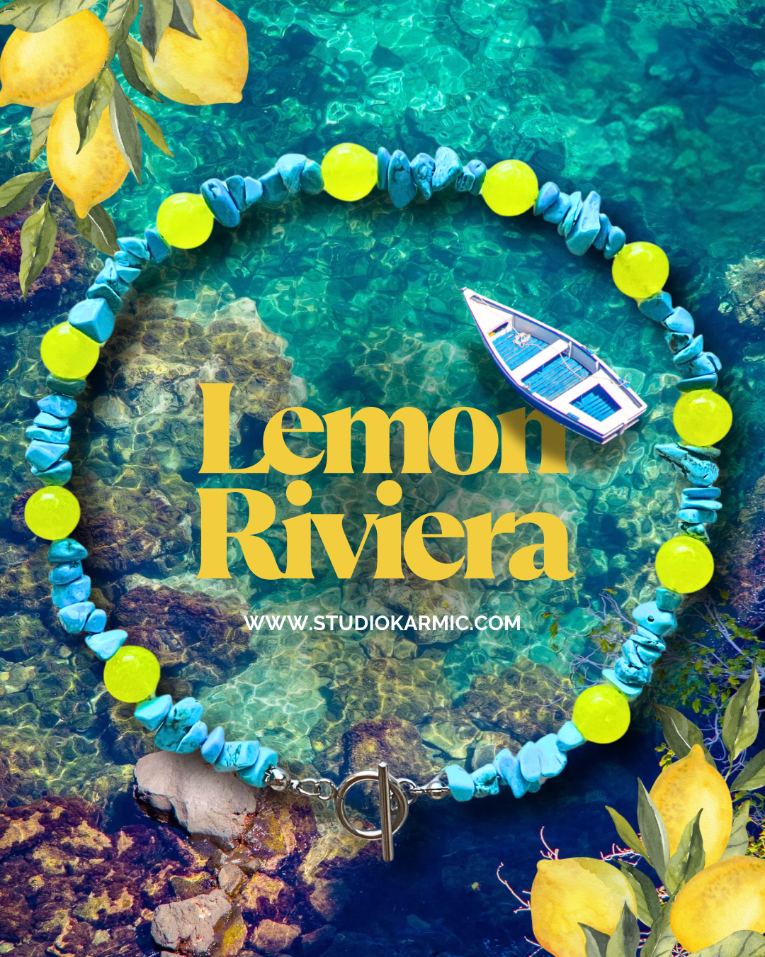 Collier - LEMON RIVIERA