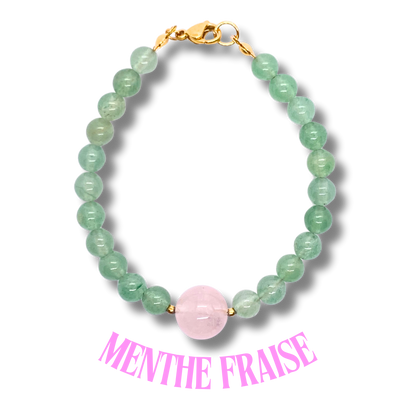 Bracelet - MENTHE FRAISE