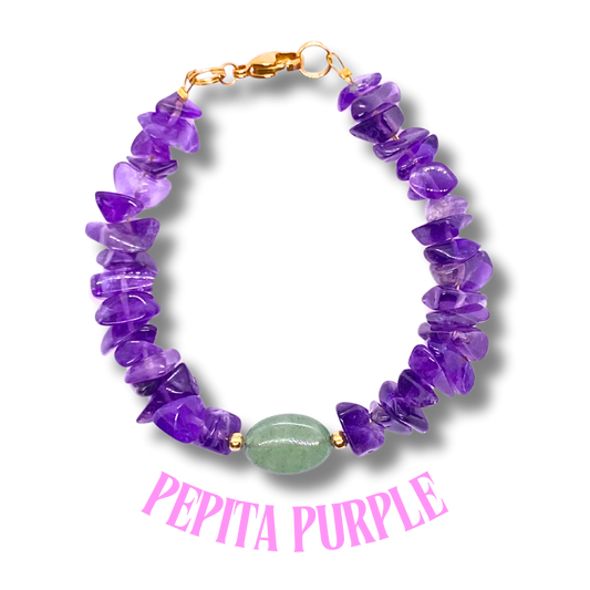 Bracelet - PEPITA PURPLE