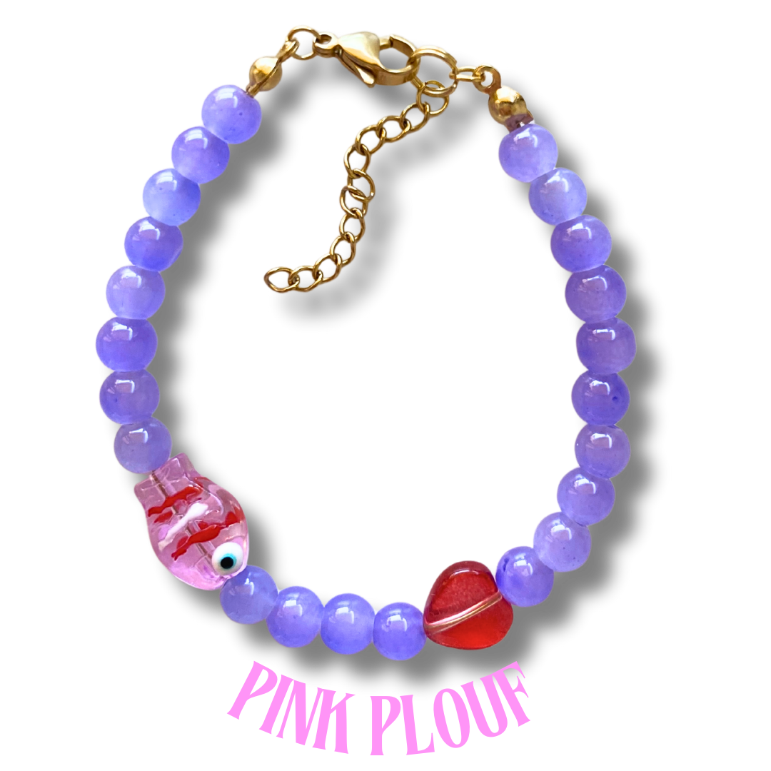 Bracelet - PINK PLOUF