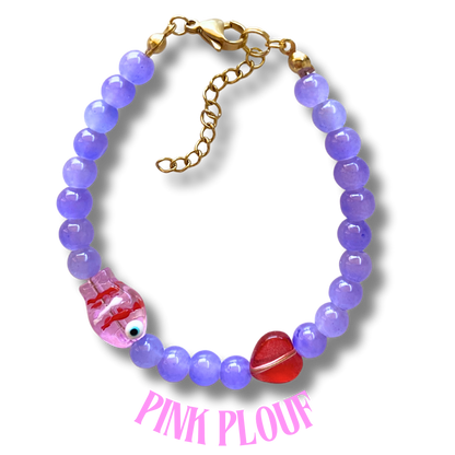 Bracelet - PINK PLOUF