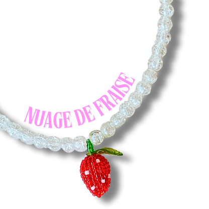 Necklace - STRAWBERRY CLOUD