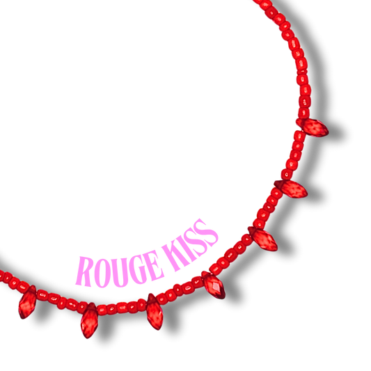 Collier - ROUGE KISS