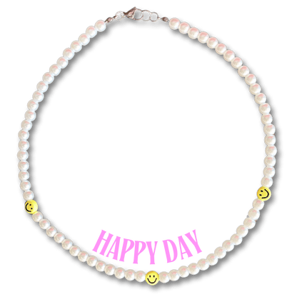 Necklace - HAPPY DAY