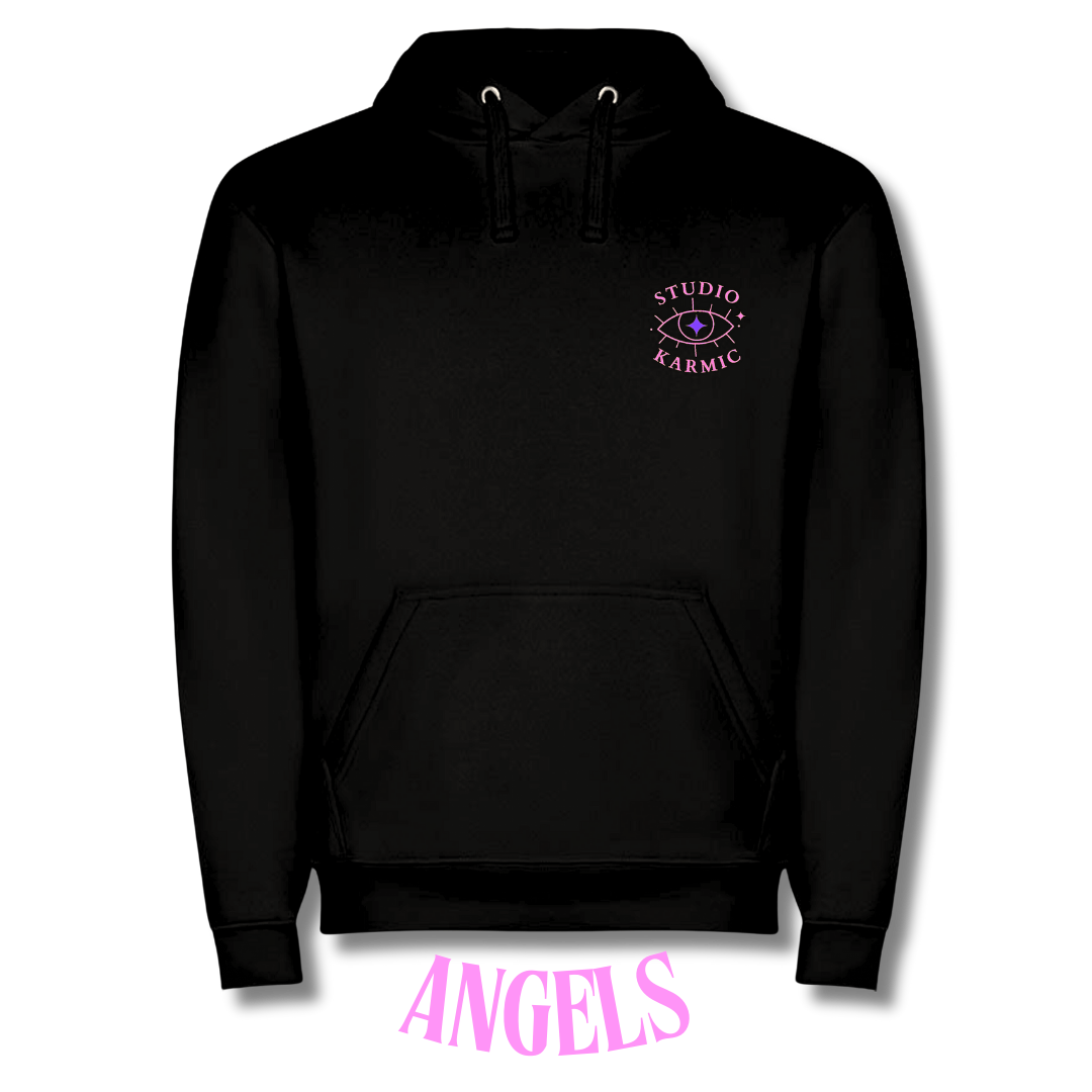 Hoodie Noir | Angel Numbers