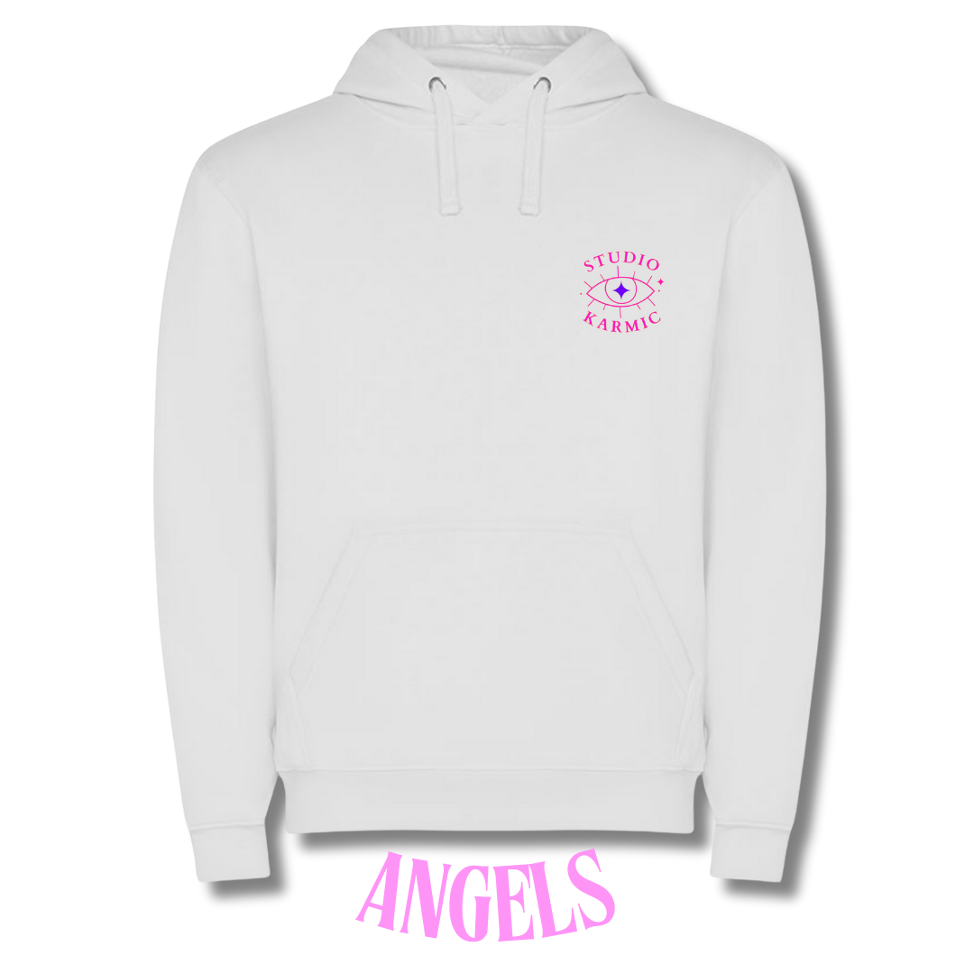 Hoodie Blanc | Angel Numbers