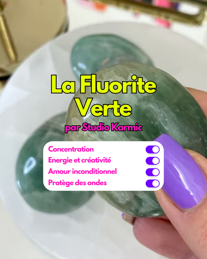 Fluorite Verte - Galet