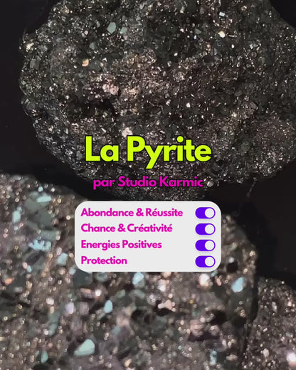 Pyrite - Pierre Brute Naturelle